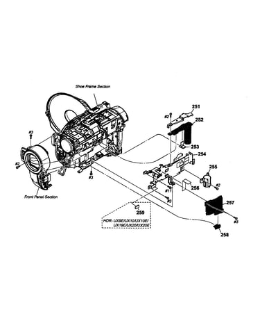 Midway frame assy