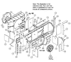 Carrier 52CEA209301RC motor assy diagram