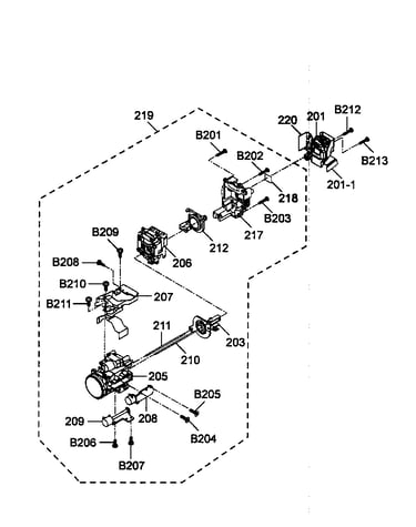 Camera lens assy
