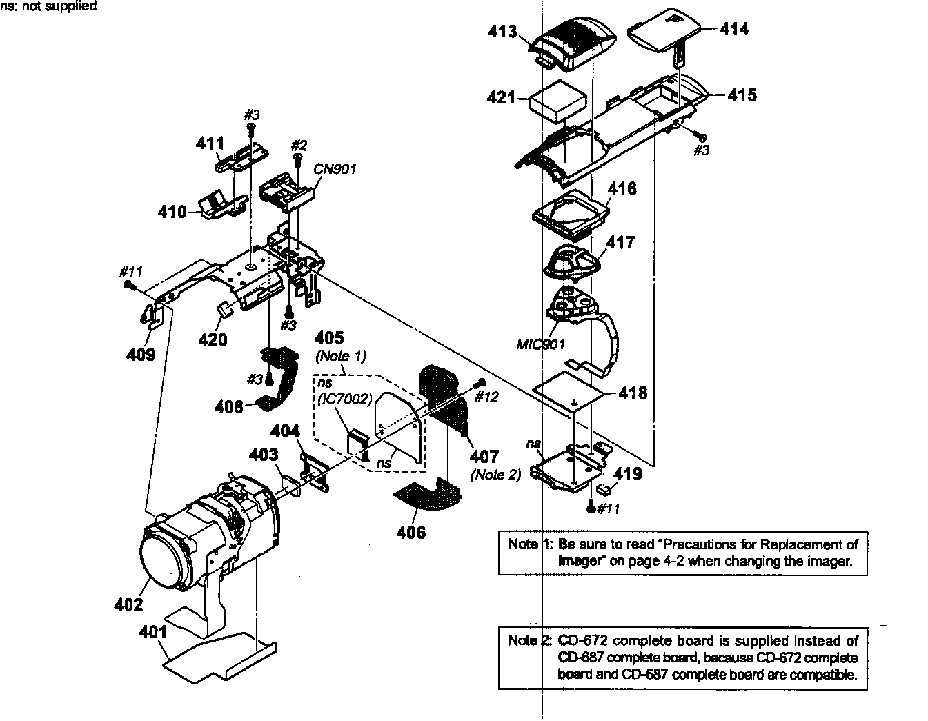 Lens assy