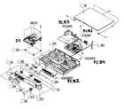 Samsung HT-Z310T/XAA cabinet parts diagram