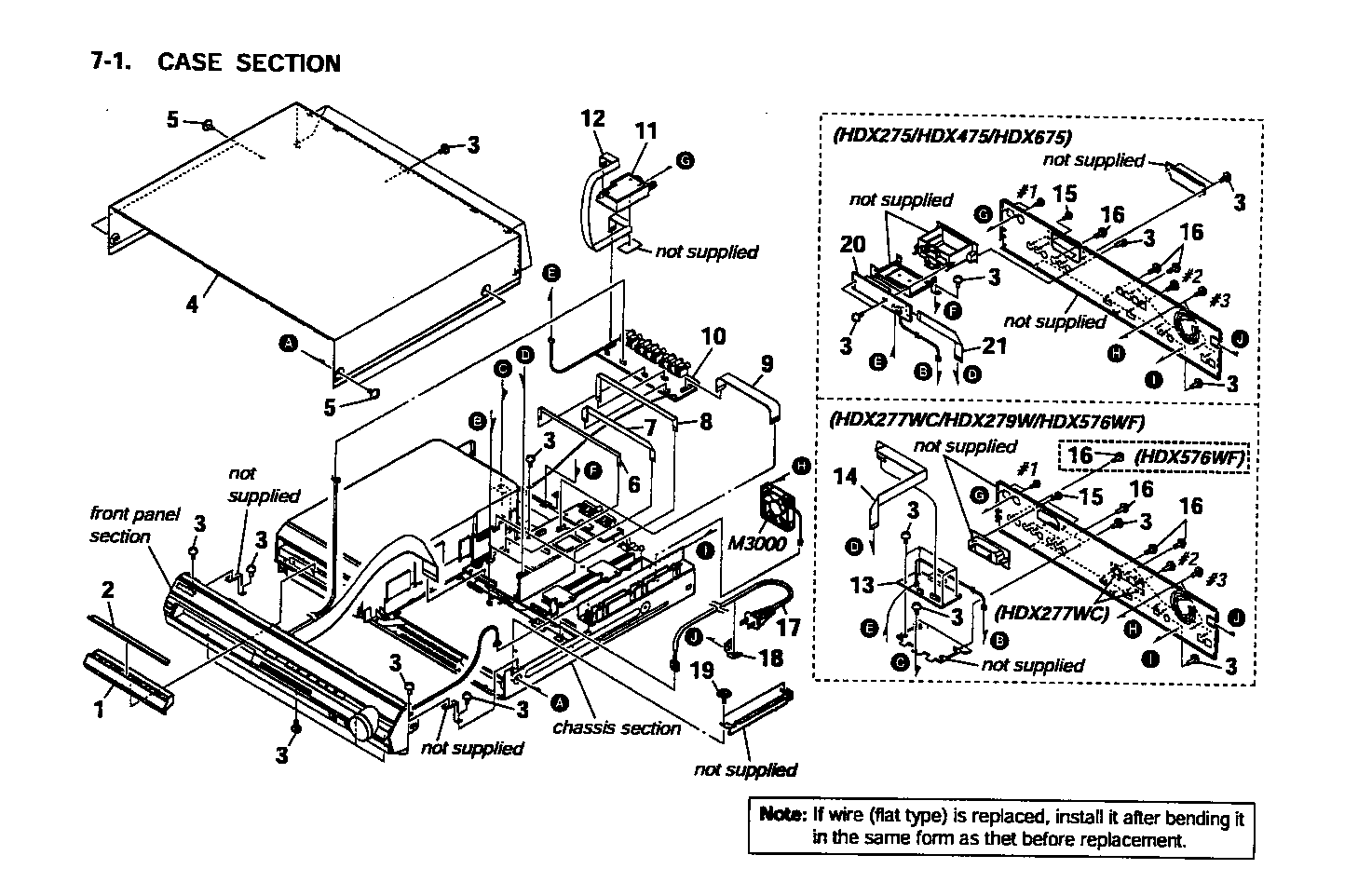 Case assy