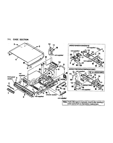 Case assy