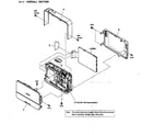 Sony DSC-T2 cabinet parts diagram