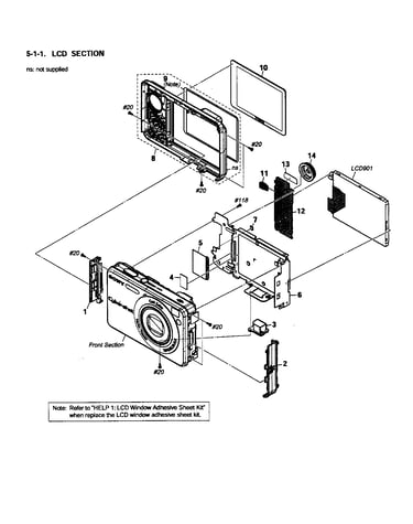 Lcd section
