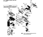 Sony DSC-H10 cabinet parts upper diagram
