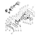 Carrier 52MQAU12401AA back cabinet assy diagram