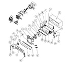 Carrier 52MQAU09401AA back cabinet assy diagram