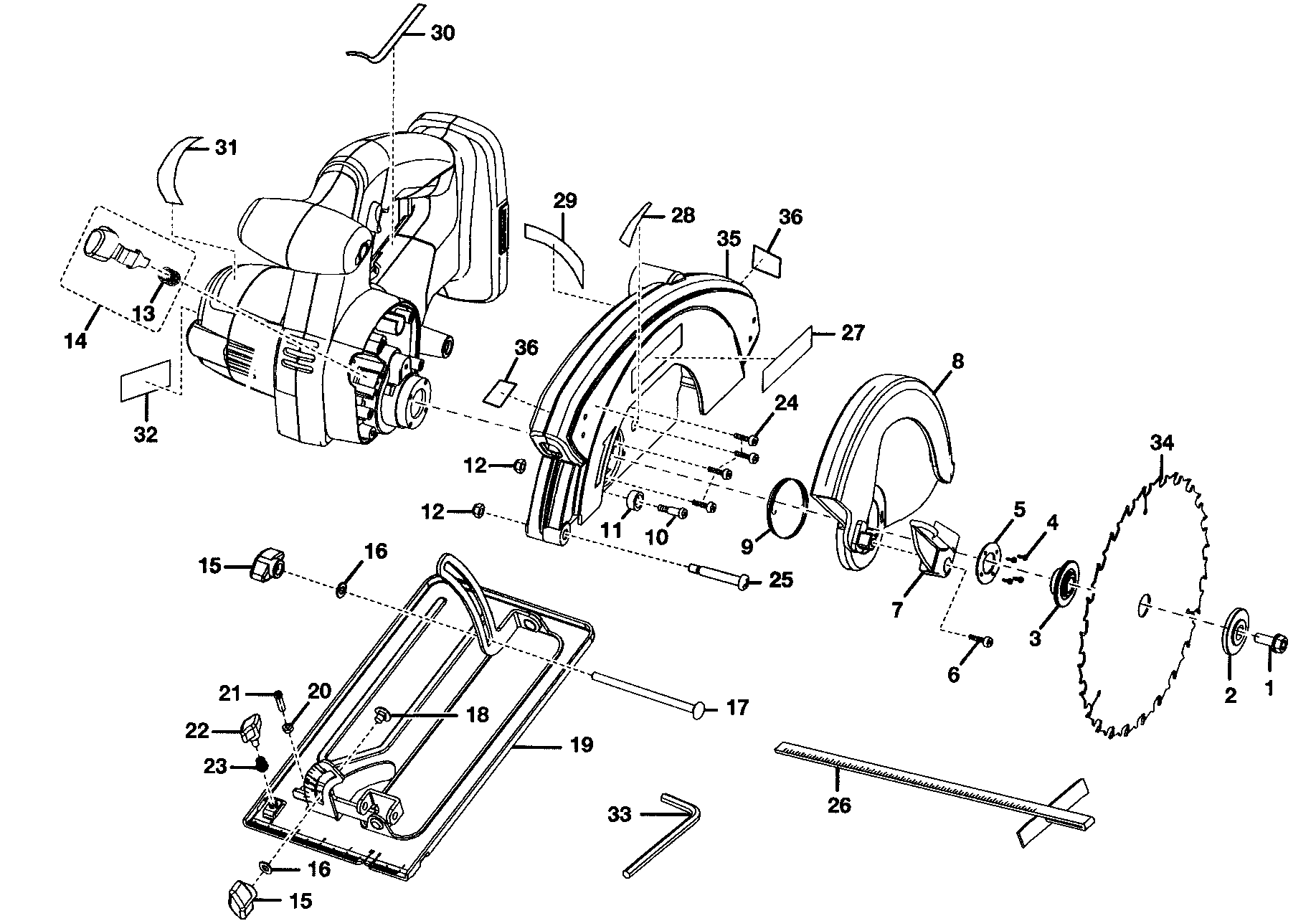 Blade assy