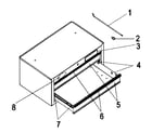 Craftsman 706620280 toolbox diagram