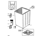 Fisher & Paykel WL37T26DW1-96125A wrapper cabinet diagram