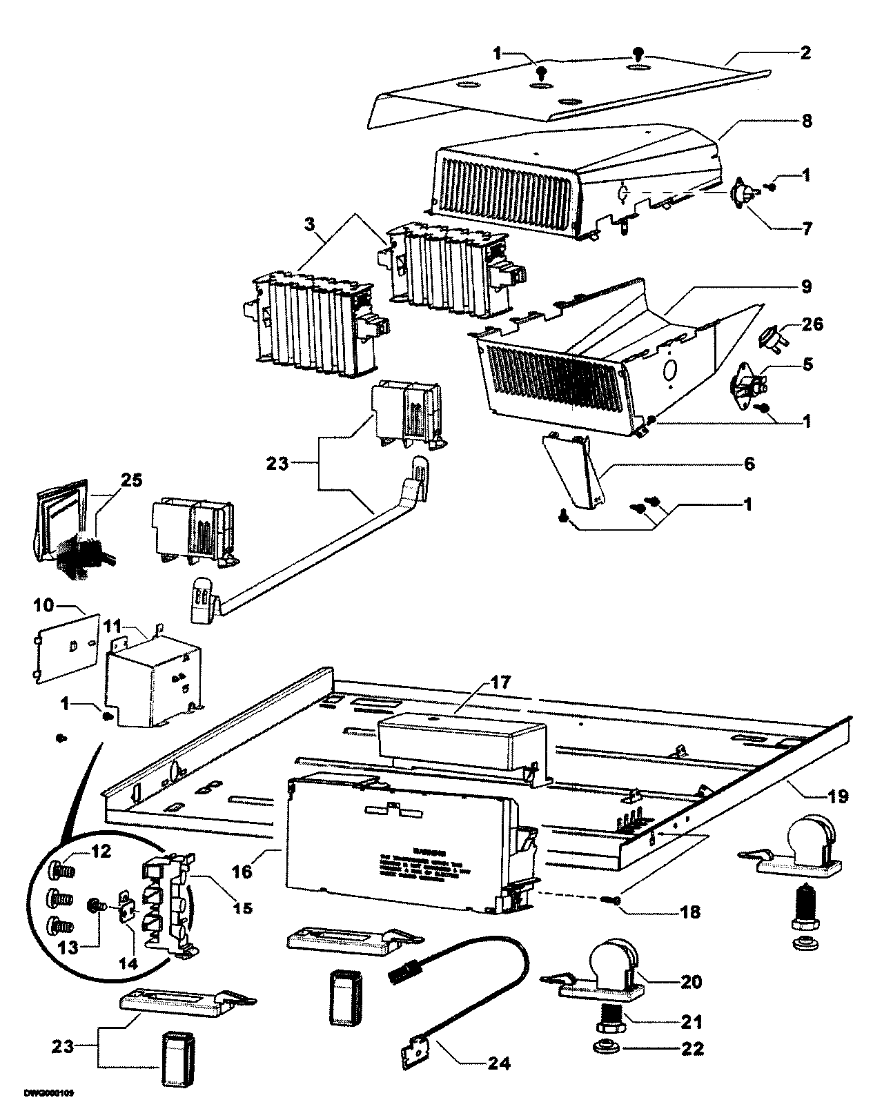 Base panel/components