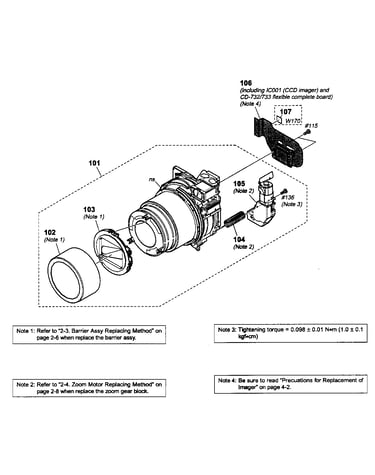 Lens assy