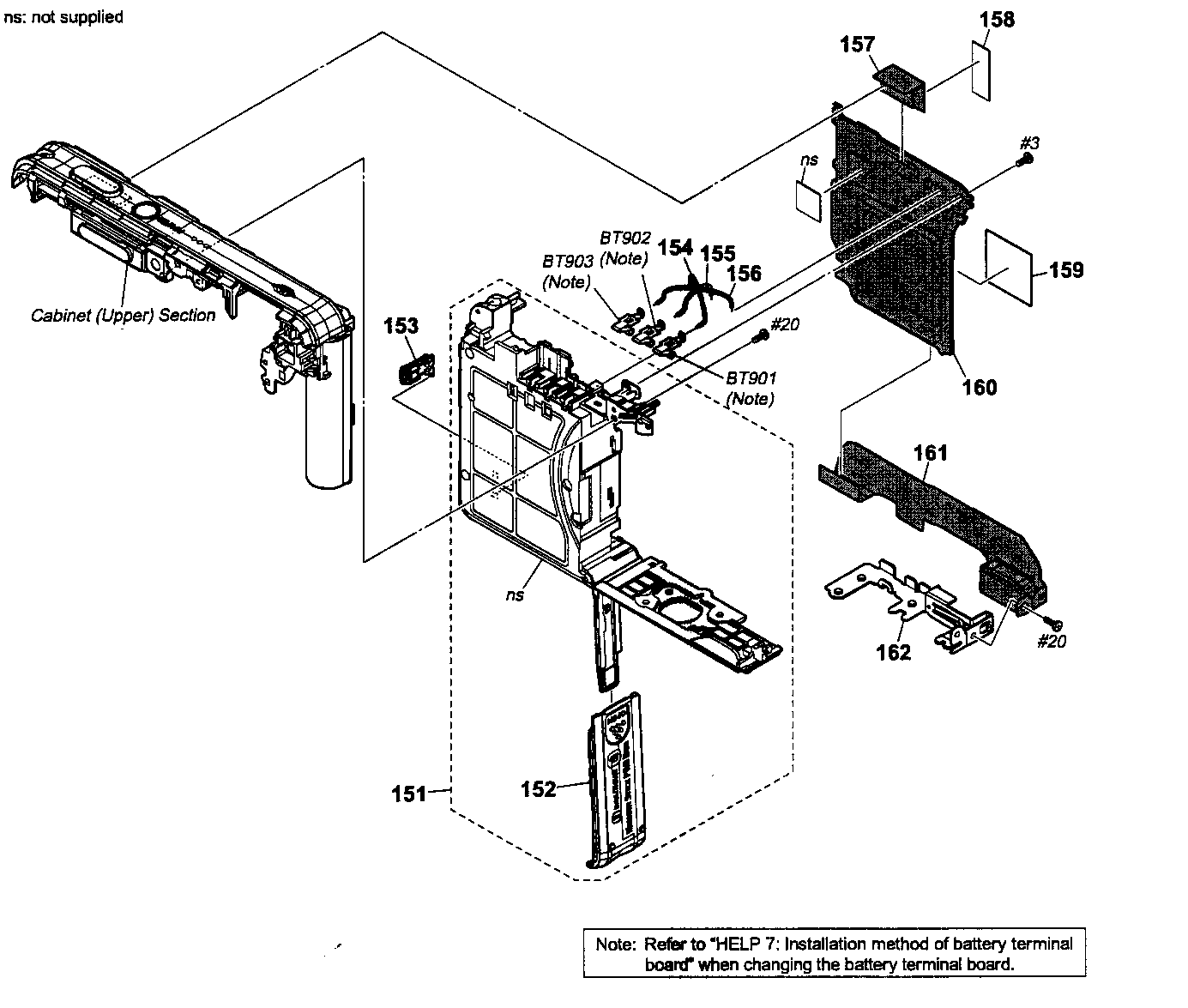 Bt holder assy