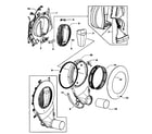 Fisher & Paykel DE27CW1-96115A outlet duct diagram