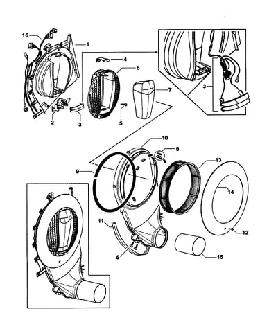 Outlet duct