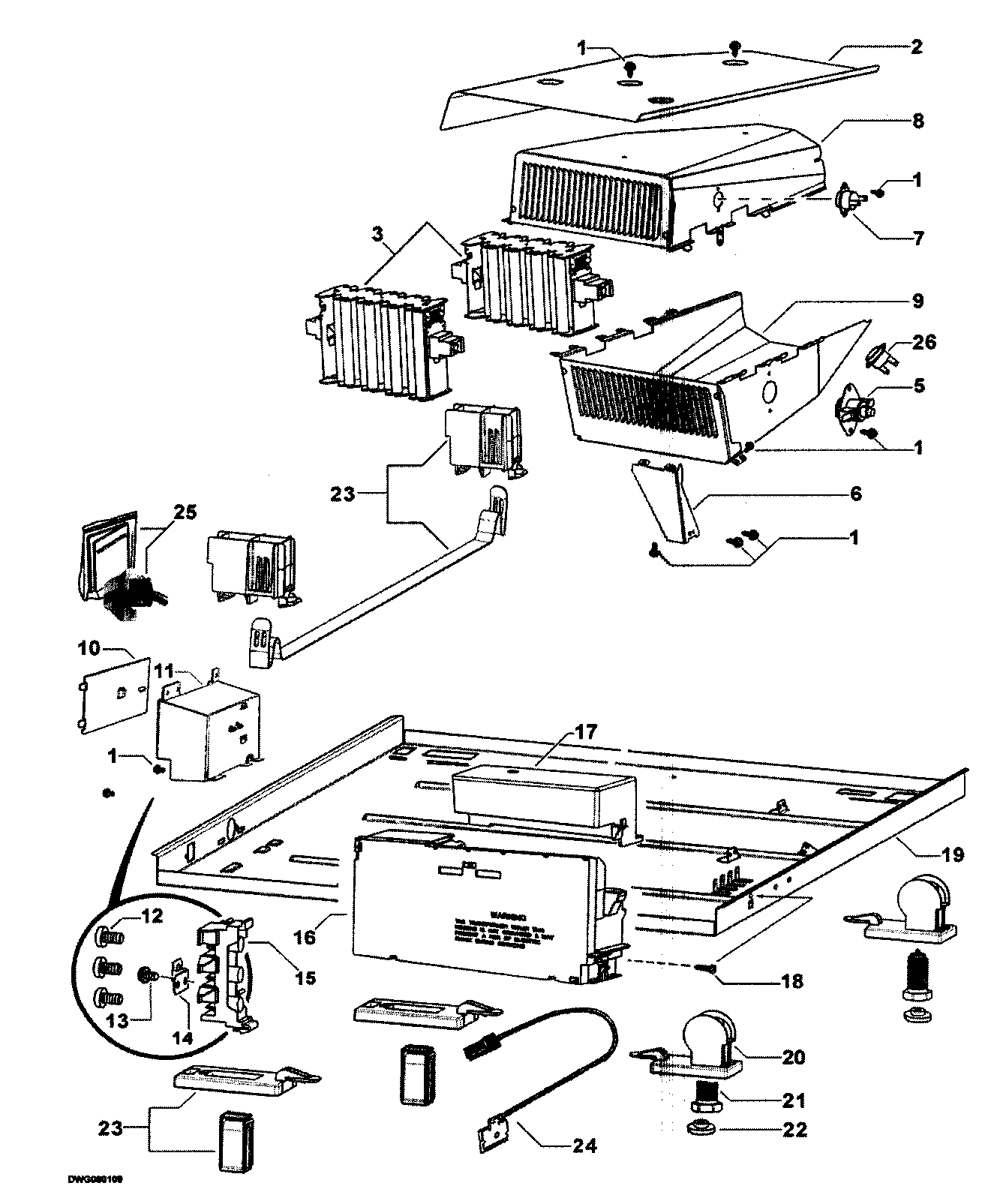 Base panel/components