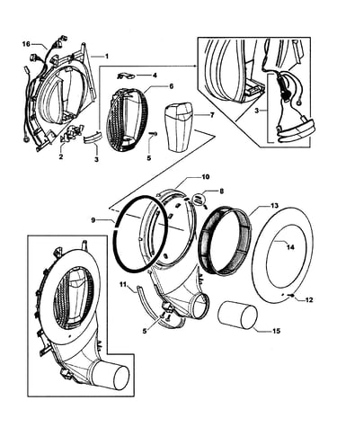 Outlet duct