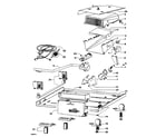 Fisher & Paykel DG27CW1-96116A base panel/components diagram