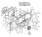 Carrier 52CEA209331AA cabinet assy diagram