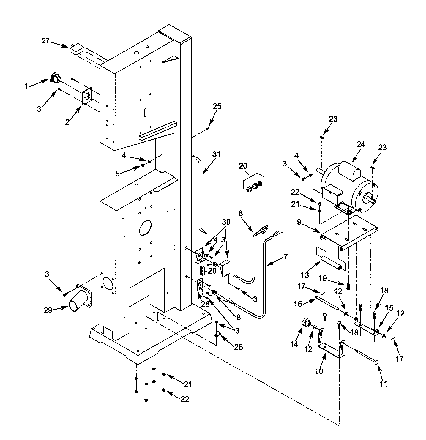 Motor assy