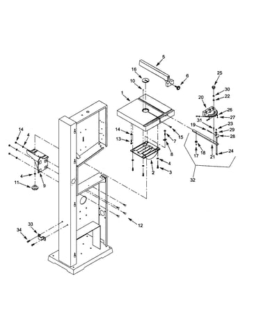 Table assy
