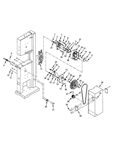 Gear box assy