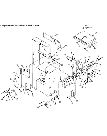 Table assy