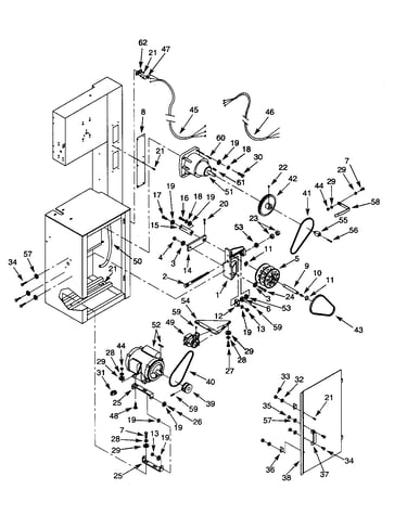 Motor/balde drive