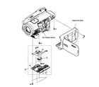 Sony HDR-HC9 cabinet parts diagram