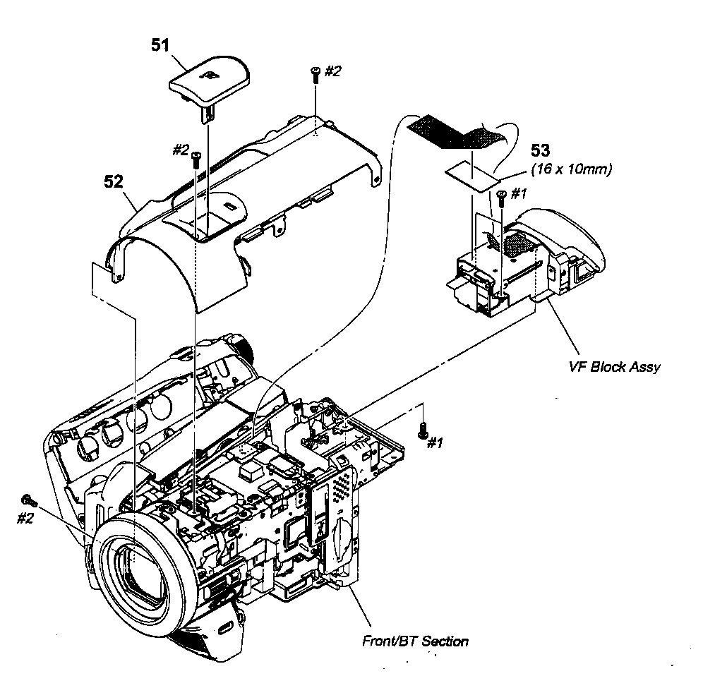 Top cabinet parts
