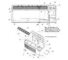 Carrier 52CEA215321AA front panel assy diagram