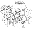 Carrier 52CEA215321CP cabinet parts diagram