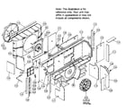 Carrier 52CEA212301CP cabinet parts diagram