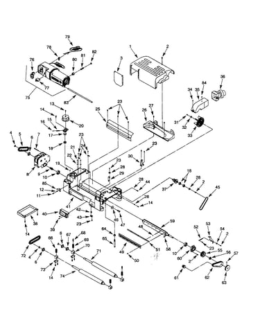 Motor/rollercase