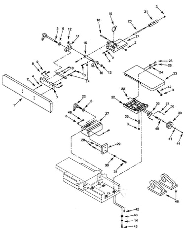 Fence/infeed table