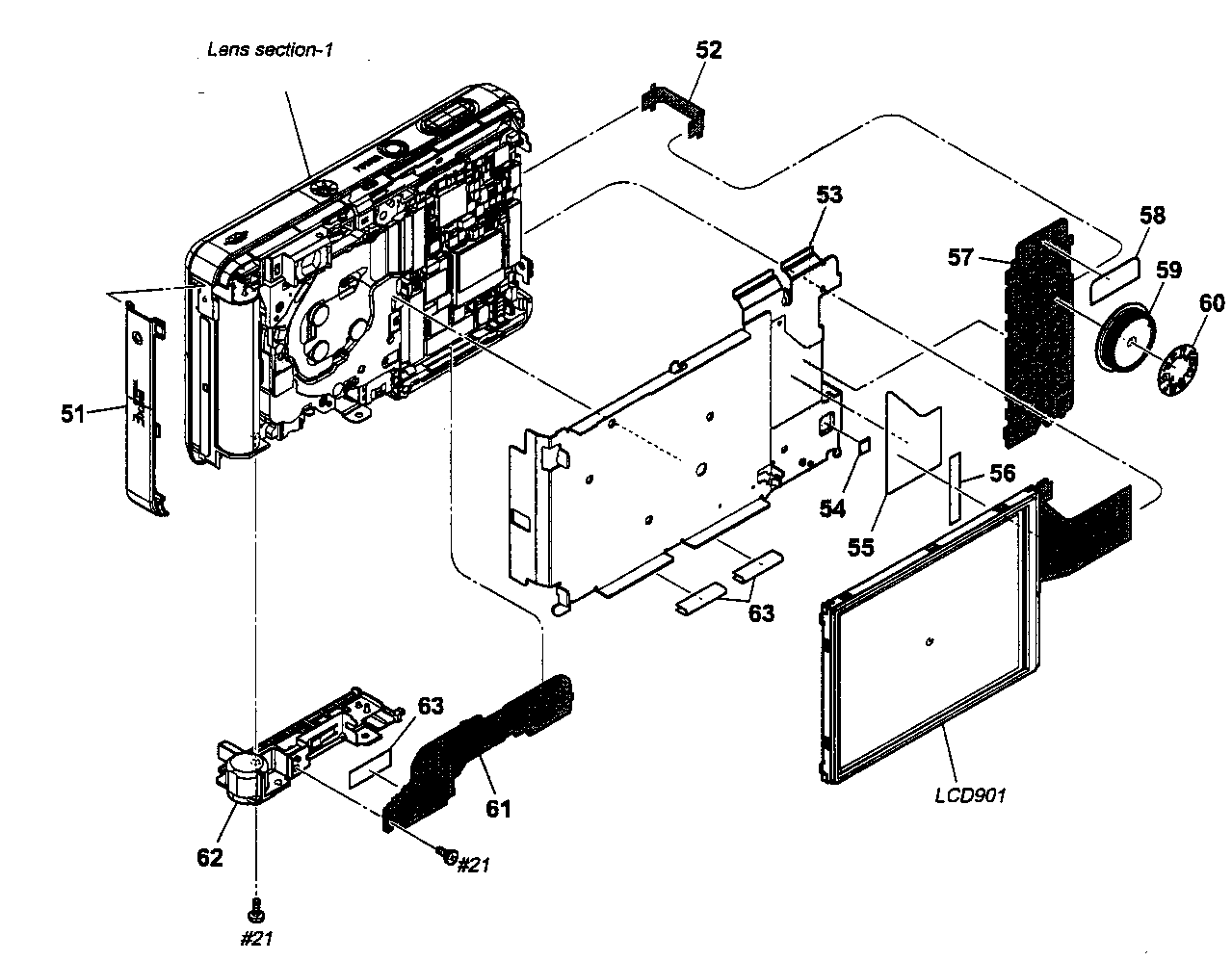 Lcd assy