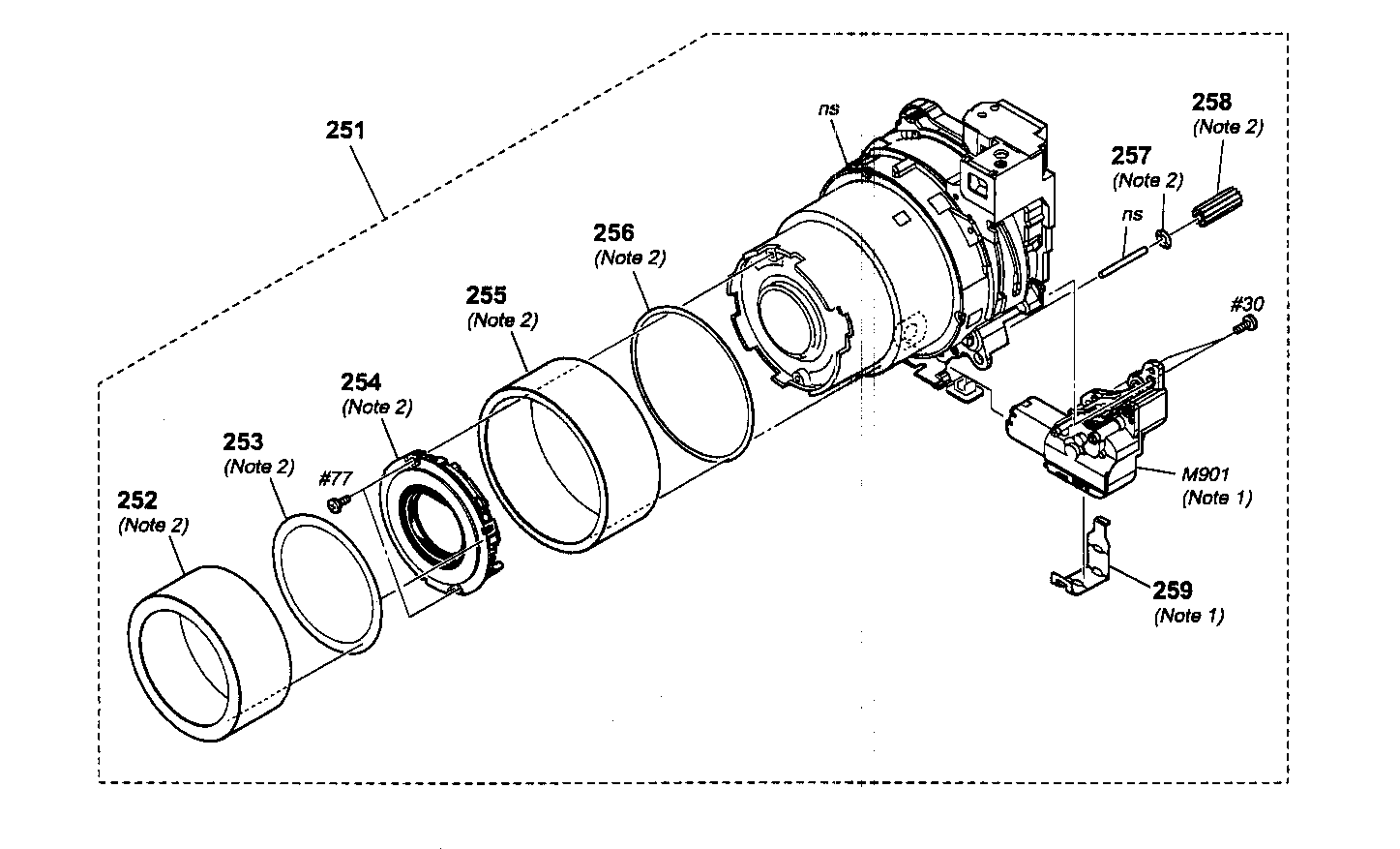 Lens section 2