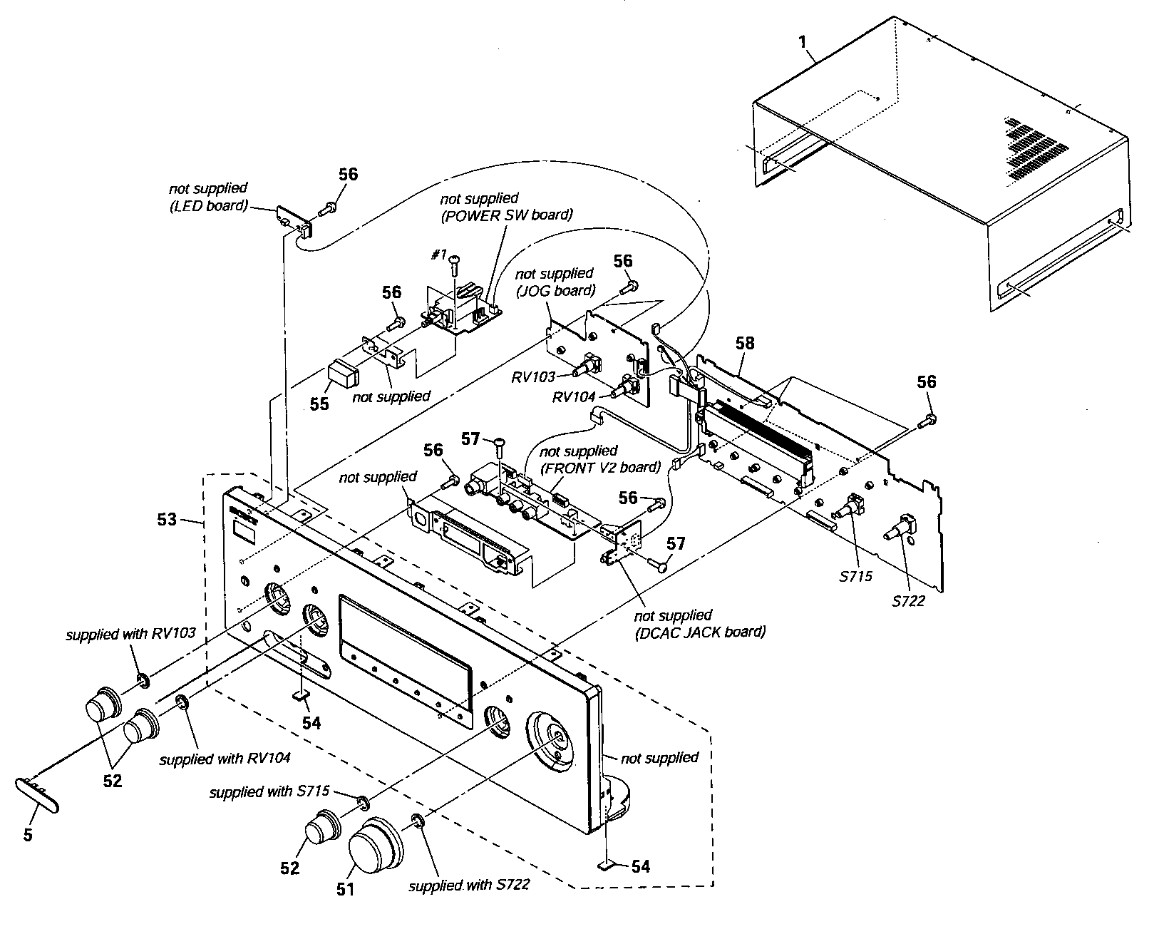 Cabinet parts 1