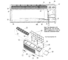 Carrier 52CEA309301AA front panel diagram