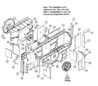 Carrier 52CEA515421CP cabinet parts diagram