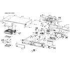 Panasonic SC-BT100 cabinet parts 1 diagram