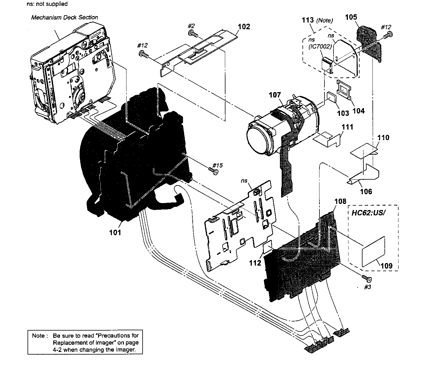 CABINET L PARTS