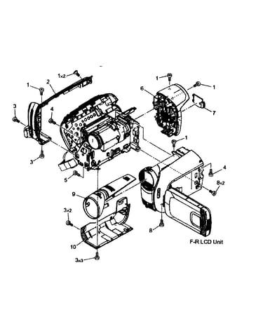 Casing parts 1