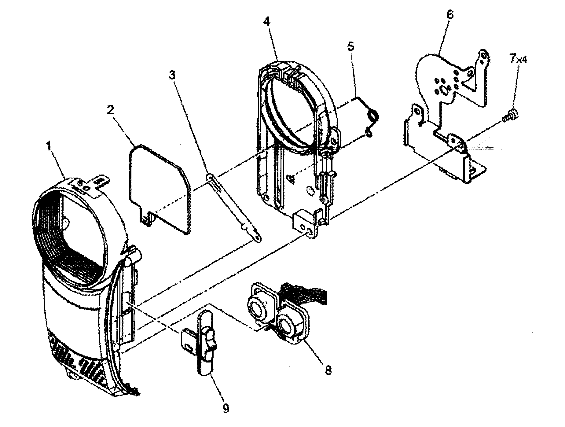Front unit