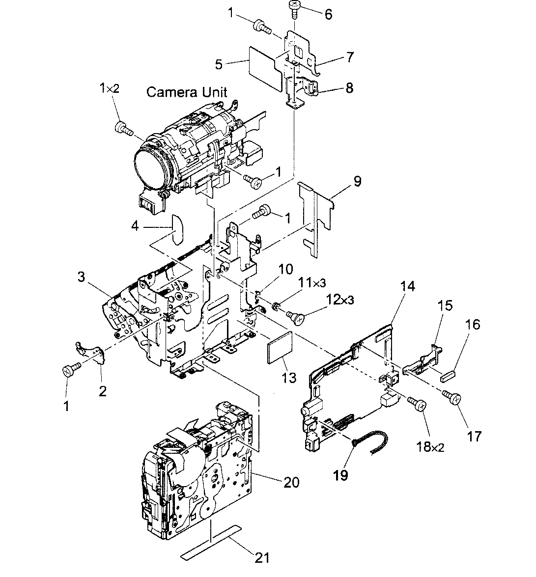 Casing parts 3