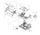 Canon HV10A mechanical chassis diagram