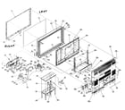 Vizio VP504HDTV10A cabinet parts diagram