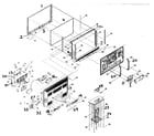 Vizio VP422HDTV10A cabinet parts diagram