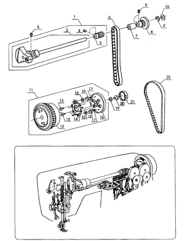 Timing belt assy